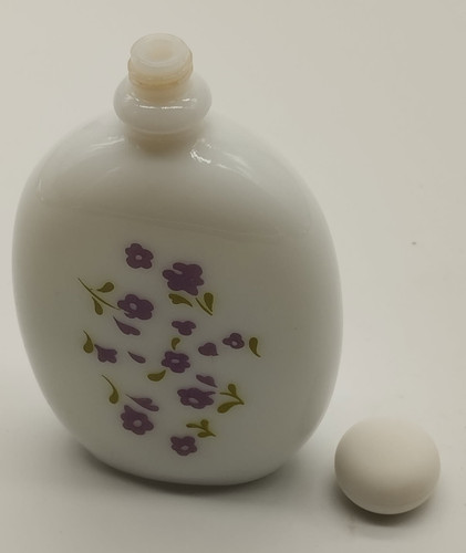 Flacon opaline vide - opaline, vintage