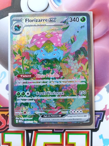 Carte pokémon florizarre - florizarre, ex