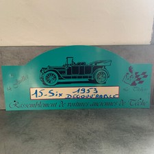 PLAQUE EN PLASTIQUE ÉVÈNEMENT PUBLICITAIRE