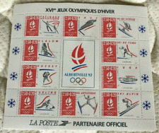 TIMBRES de FRANCE 1992 JEUX OLYMPIQUE HIVER ALBERTVILLE BF NEUF ** YT 14