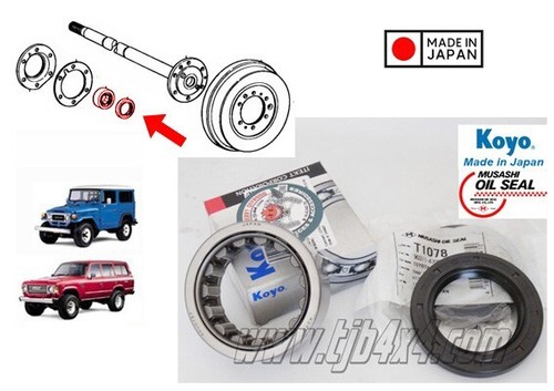 Kit roulement roue arriere - roulement,