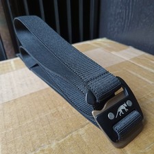 Ceinture Tactique Tasmanian Tiger Noir Métal Black Tactical Belt Metal Buckle