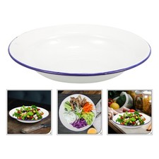  4 Pcs Assiettes Email