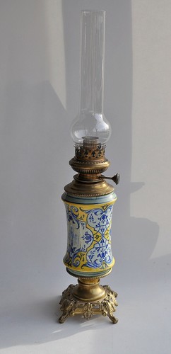 Lampe albarello faïence - albarello, et