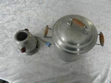 Ancien chauffe-biberon Rémond et stérilisateur MORO en aluminium Vintage