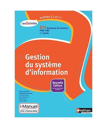 Activités 1 bts - 5.3, 7.1