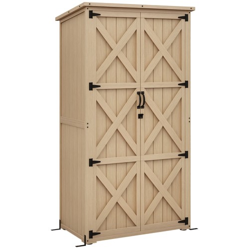 Outsunny armoire jardin - outsunny, de