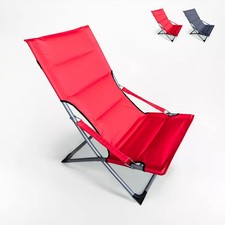 Chaise longue pliante de plage