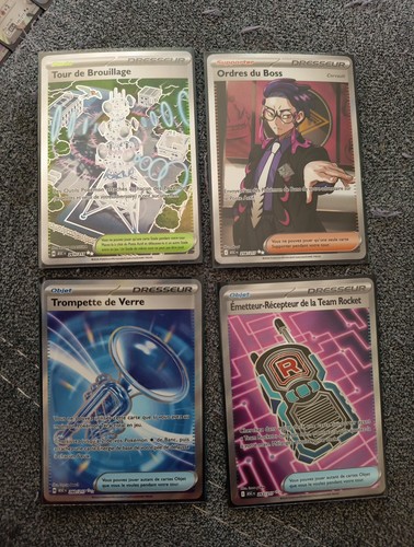 Cartes pokémon dresseur - cartes,