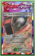 Roue-de-Fer EX- EV1:Écarlate et Violet - 143/198 - Carte Pokémon Française Neuve