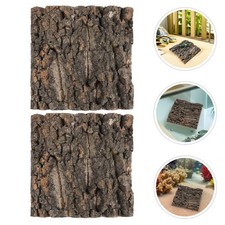  6 Pcs Mur De Fond En Écorce