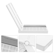  Palette d'aquarelle vide : boîte d'aquarelle vide à 28 compartiments,