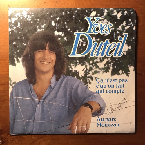 Yves duteil vinyle 45t - 45t, ce