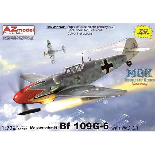 Messerschmitt 109g avec - bf-109g-6,