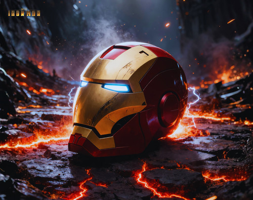 Casque iron man mk5 - casque, 1:1
