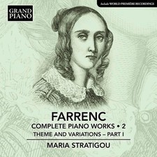Louise Farrenc Farrenc: Complete Piano Works: Theme and Variations - Part I (CD)