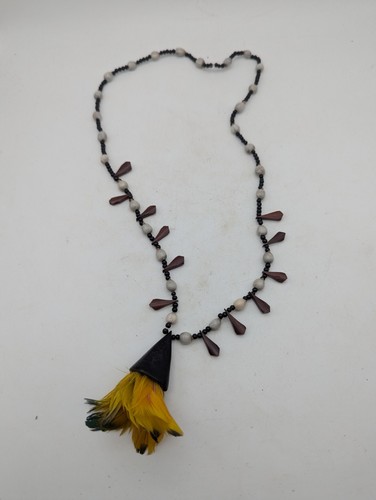 Collier africain art - collier,