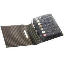 CLASSEUR CHAMPAGNE pour 175 capsules ou muselet avec 5 recharges 328815