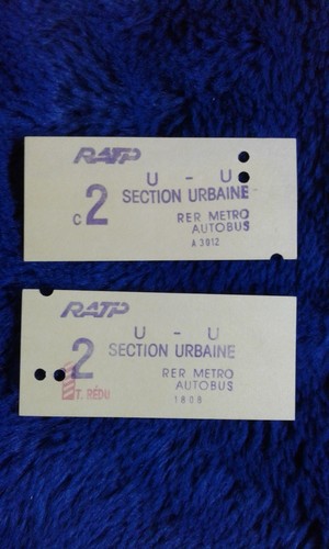 Ticket jaune transport - 2,