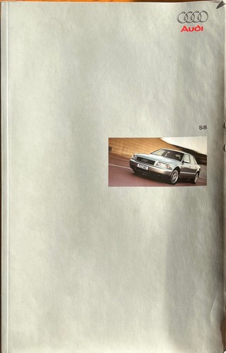 Catalogue brochures audi - catalogue, s8