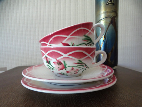 Tasses café faience - tasses,