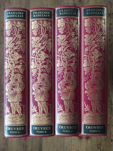 Oeuvres tomes rabelais - f.,
