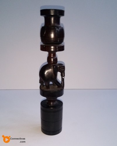 Antique wooden african - wooden,