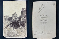 Pépin, France, Vitré, porte Embas CDV vintage albumen carte de visite -  Tirag