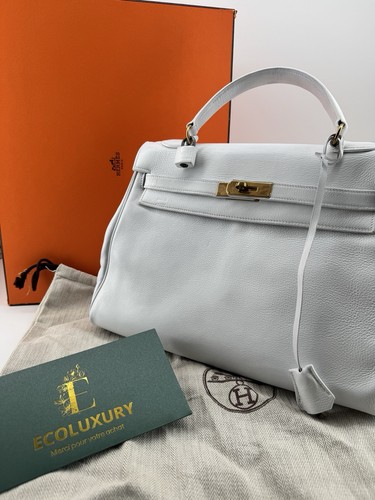 Sac hermès kelly cuir - hermès, en