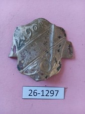 Plaque fiscale vélo ancien