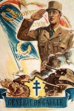 WW2 - Photo Affiche : Le Général de Gaulle, chef de la France Libre