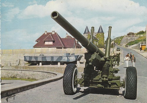 Cpsm arromanches canon - canon, et
