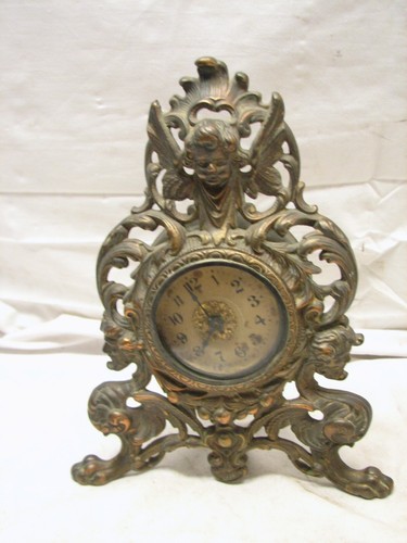 Antique westclox cast iron - cast,