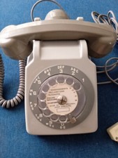 Téléphone Socotel S63 gris à cadran Vintage 