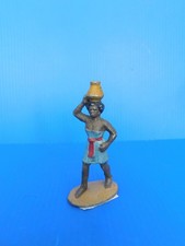 QUIRALU /  L'AFRIQUE /  BELLE  AFRICAINE AVEC UN POT SUR LA TETE