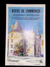Revue de Comminges (Pyrénées centrales) Tome CVIII 1993 2e trimestre