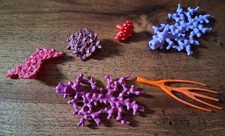 Playmobil 9060 plantes aquatiques corail roseau bougainvillier aquarium mer