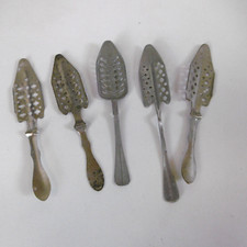 5 absinthe metal spoons lot2