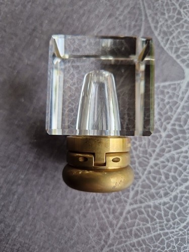 Mont blanc encrier - blanc, cristal