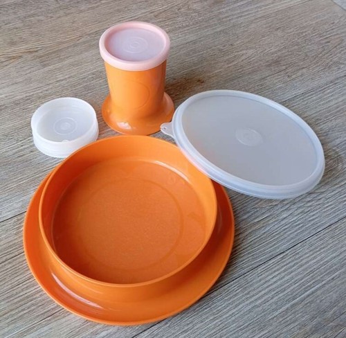 Tupperware vintage assiette - tupperware,