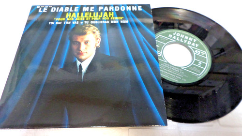 45t johnny hallyday - 45t,