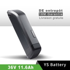 36V11.6Ah ebike Batterie de