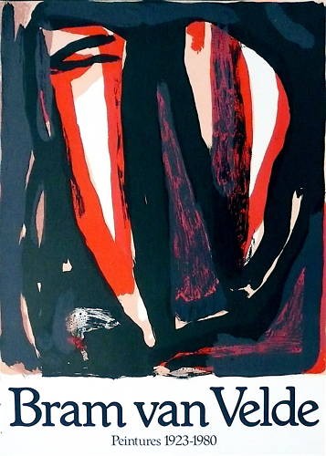 Bram van velde affiche - van,