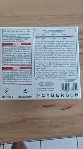 Boîte cartouches co2 - boîte,