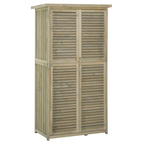 Armoire jardin outsunny en - armoire,