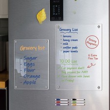 Calendrier magnétique facile à nettoyer pour réfrigérateur rester organisé