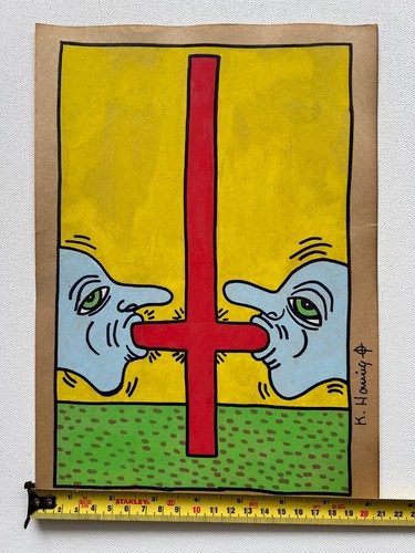 Keith haring dessin - haring, papier