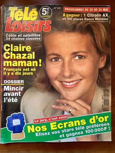 Télé loisirs 1995 - télé, 15/05/1995