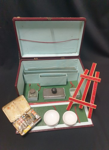 Jeu ancien coffret ecriture - coffret,