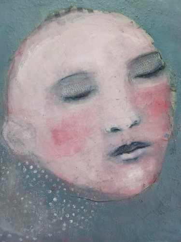 Painting peinture toile - painting, angel